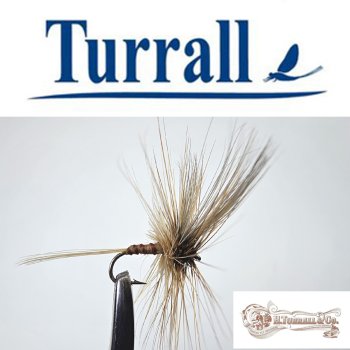 Turrall No.17 Epeorus Assimilis in Größe 14 Special European Dry -Eine klassische, traditionelle Trockenfliege aus England-