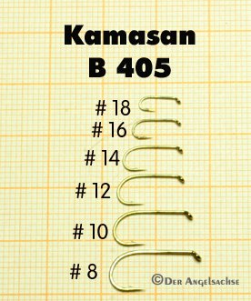 Kamasan B405 Round Bend Sonderangebot 100 Haken, Nur solange Vorrat reicht!