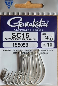 Gamakatsu SC 15 Der kräftige Salzwasser-Shrimp-Haken