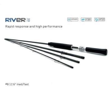 ArcticSilver RIVER SWITCH with/without SWITCH-FLEX HANDLE Rapid response and high performace Sonderpreis nur bis 31.12.2024 Fliegenruten zum Flussfischen