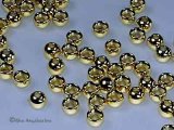 Tungsten Perlen Beads Inhalt 20 Stück Auswahl: Gold (Echtvergoldet), Kupfer, Nickel, Black