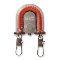 C&F Retractor 2-in-1 w Fly Catcher (Black und Orange zur Auswahl)