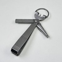 Line Nippers Combo Tool  4 in 1 Schnurclip, Knotenbinder, Reinigungsnadel und Hakenschärfer in Einem!